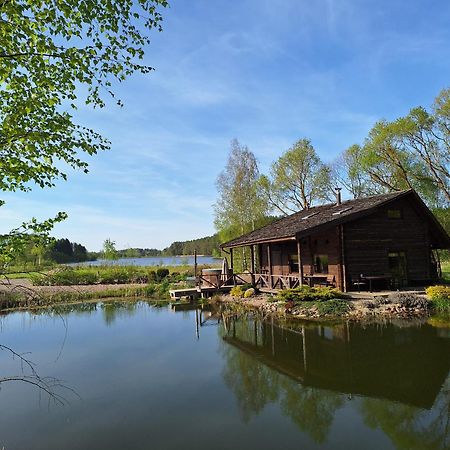 Akmeninis Bebras Villa Zemaiteliai Dış mekan fotoğraf
