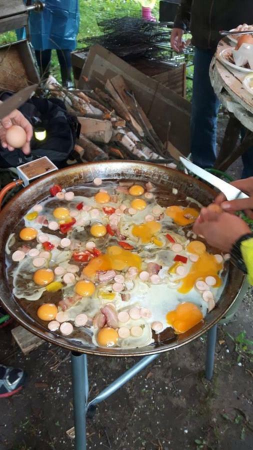 Akmeninis Bebras Villa Zemaiteliai Dış mekan fotoğraf